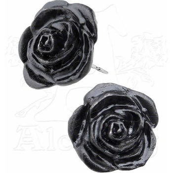 Alchemy gothic обеци Black Rose - ALCHEMY GOTHIC - E339