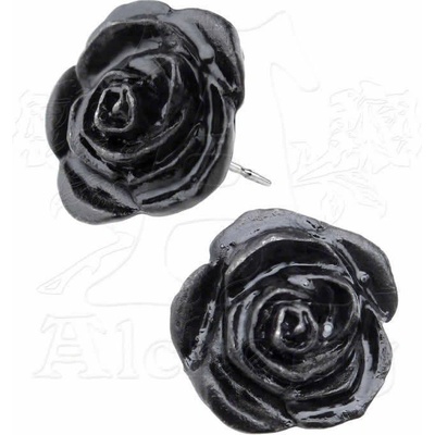 Alchemy gothic обеци Black Rose - ALCHEMY GOTHIC - E339
