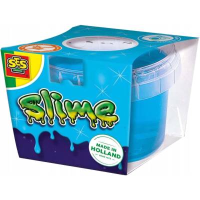 SES Creative Slime modrý s třpytkami 140 g