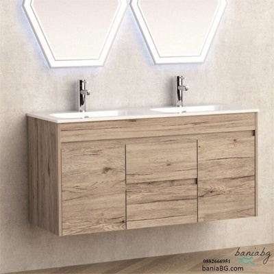 Inter Ceramic Долен конзолен pvc шкаф за баня icp 12060