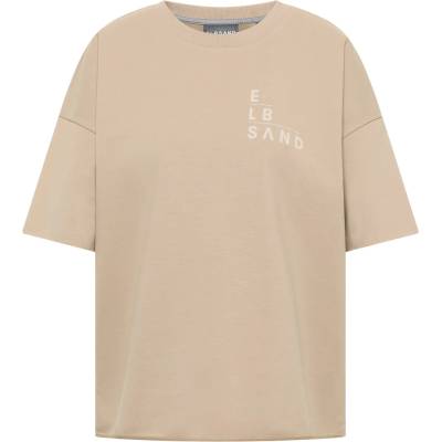 ELBSAND Дамска тениска ELBSAND Women's Gaelle T-shirt - Camel (916-4717-0614)