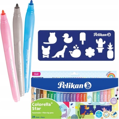 Pelikan Colorella Star C302 fixy 24 ks