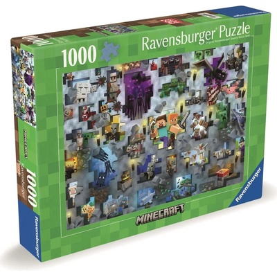 RAVENSBURGER Challenge Minecraft 1000 dielov