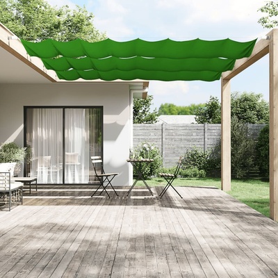 zahrada-XL Vertikální markýza světle zelená 60 x 420 cm oxfordská látka