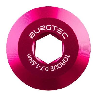 Болт за курбел BURGTEC Shimano Hollowtech II - Toxic Barbie