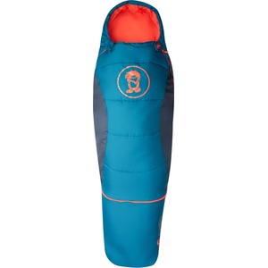 TROLLKIDS Детски спален чувал Trollkids Kid's Little Fjell Dreamer Kids' sleeping bag - Atlantic Blue / Dark Navy / Glow Orange - размер 110-145 x 58 x 38 cm (516-0244-0111) Спален чувал