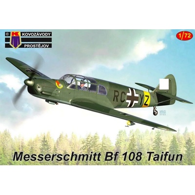 Messerschmitt Bf 108 'Taifun' 4x camo Kovozávody Prostějov 1:72
