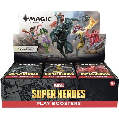 Wizards of the Coast Magic The Gathering Marvel Super Heroes Play Booster Box