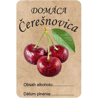 Etiketa na domácu Čerešnovicu