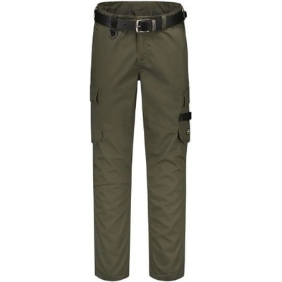Tricorp pracovní kalhoty unisex Work Pants Twill army