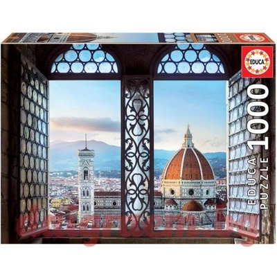 Educa Пъзел educa 18460 - 1000 части - Гледки от Флоренция, Италия (edu18460)