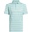 adidas Блуза с яка Adidas Men's 2 colour Stripe Short Sleeve Performance Polo Shirt - MntT/SFlsh Aqua