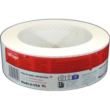 TUFF-TAPE rohová páska na sadrokartón 57 mm x 10 m