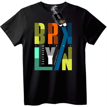 NOONEBRAND Тениска Brooklyn Град - 2XL, White