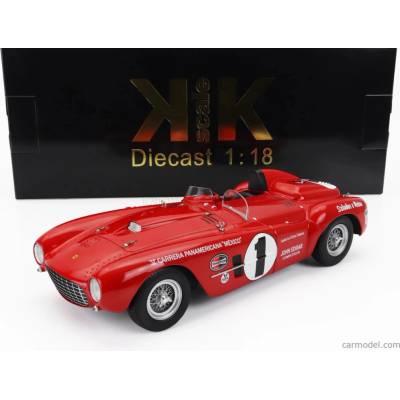 Kk-scale Ferrari 375 Plus 5.0l V12 Spider N 1 červená 1:18