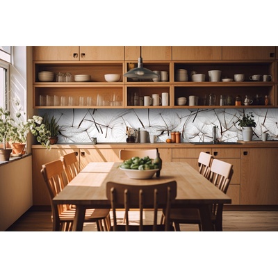 DIMEX ART Фототапет за кухня - пух от глухарче 420 x 60 см