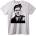 NOONEBRAND Тениска Силует на Мафия - 2XL, White