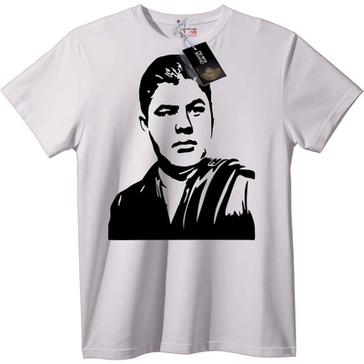 NOONEBRAND Тениска Силует на Мафия - 2XL, White