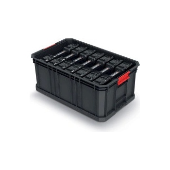 Kistenberg Modular Solution Box se 7 organizéry 52 x 32,9 x 21 cm černý KMS553520R7-S411