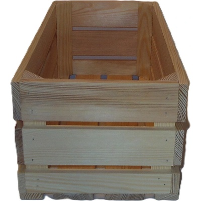 Mojeobaly Dřevěná bedýnka 40 x 20 x 16 cm