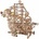 UGears Marble Run Spiral Trunk