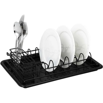 Image 1 of Kinghoff Сушилник за съдове Kinghoff KH 1478, 38 x 24.5 x 9.5 см, Черен (549)