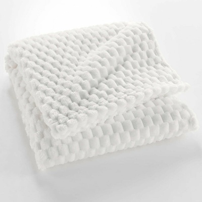 douceur d'intérieur Krémová deka z mikroflanelu Mini Frosty 125x150