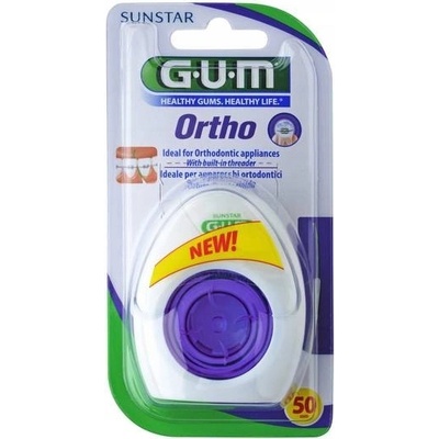 G.U.M Ortho Floss 50 ks – Zboží Mobilmania