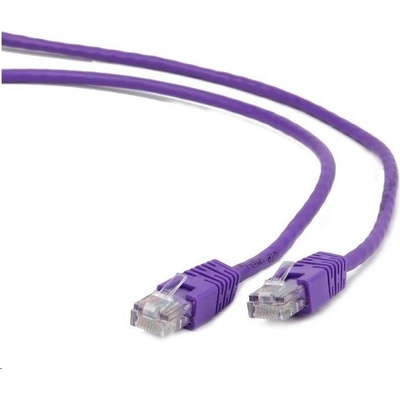 Gembird PP12-0.25M/V Patch RJ45, cat. 5e, UTP, 0.25m, fialový