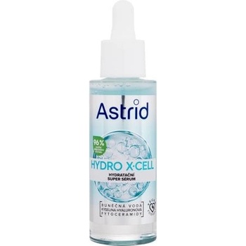 Astrid Hydro X-Cell hydratačné super sérum na zvýšenie pružnosti a hydratácie pokožky 30 ml