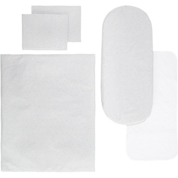 Lorelli Сет за детска количка Lorelli - Небе, С протектор, Сив (20801172602)