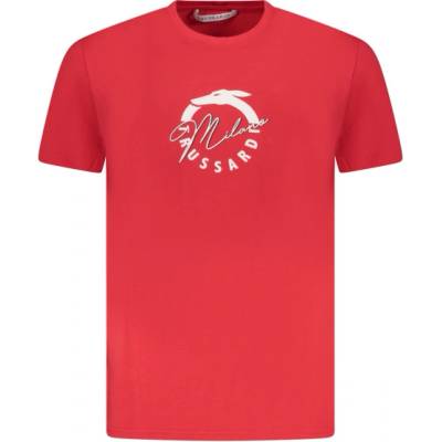 Trussardi Тениска с къс ръкав за мъже trussardi, Размер s, Цвят Червено (tru25mts01_ro04red)
