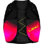 Leki Раница за трейл бягане Leki Trail Running Quiver Vest 6 Trail running backpack - Black / Bright Red / Neonpink - размер S/M (504-1381-0111)