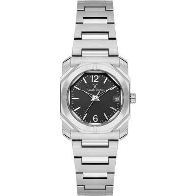 Daniel Klein DK. 1.14128-2 - Дамски часовник, Premium, Кварцов, 26x31.2mm, 3 ATM, Черен