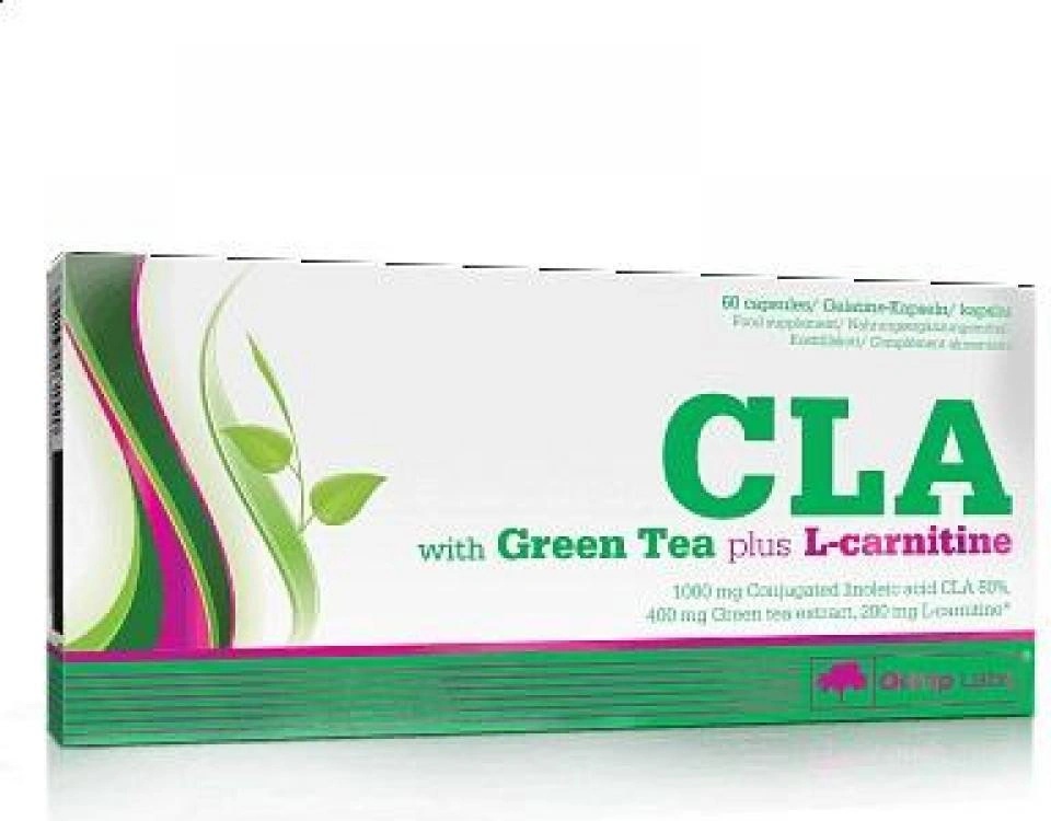 olimp cla l carnitine green tea 60 kapsül Olimp Sport Nutrition CLA Green Tea plus L-Carnitine 60 kapslí od 149 Kč