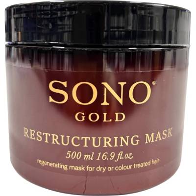 Sono Professional Sono Gold Реструктурираща маска за коса, 500 ml