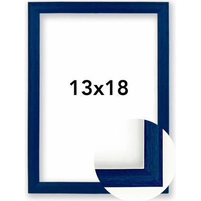 Fotorámeček Samba Rozměr: 13 x 18 cm, Barva: Modrá, Typ zasklení: Sklo