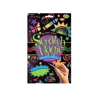 Melissa & Doug Креативен комплект, Скреч арт, цветовете на дъгата, Melissa and Doug, 000772158015