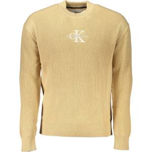 Calvin Klein Мъжки пуловер calvin klein, Цвят Бежаво (j30j324599_beaat)