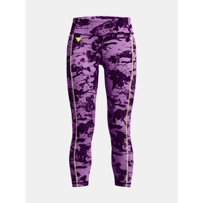 Under Armour Project Rock Girls LetsGo Lg Pt legíny dětské Fialová