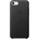 Apple iPhone Leather Case - оригинален кожен кейс (естествена кожа) за iPhone 8, iPhone 7 (черен)