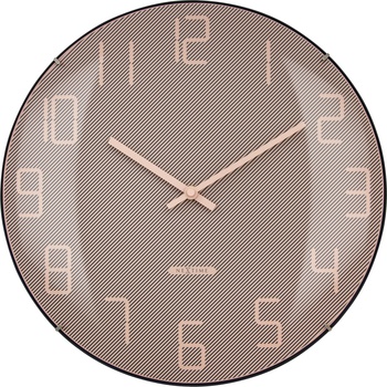 NeXtime Стенен часовник Shade розов (3299RZ)