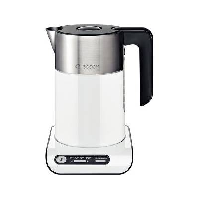 Bosch TWK8611P elektrická konvice 1,5 l 2400 W Antracit, Nerezová ocel, Bílá AGDBOSCZE0025
