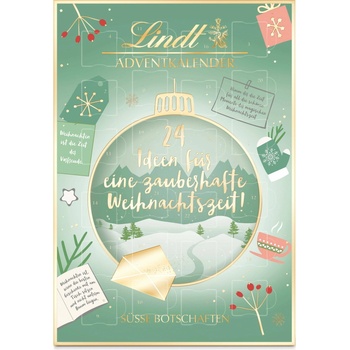 Lindt Sladké poselství adventní kalendář - 135 g