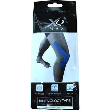 Xqmax Kinesiology Knee Tape Tejpovací páska koleno 25 x 5cm 3 ks