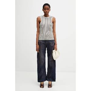 MM6 Maison Margiela дънки relaxed fit дамски (S62LB0218.M30055)