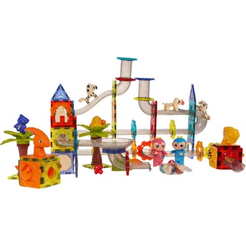 Majlo Toys Magnet Zoo Blocks 153 ks