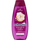 Schwarzkopf Schauma Strength & Vitality posilující šampon pro jemné a zplihlé vlasy 400 ml