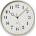 Lemnos Стенен часовник Riki Ring 25 см бял (WR20-05 WH)