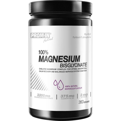 PROM-IN 100% Magnesium Bisglycinate Marakuja 390 g